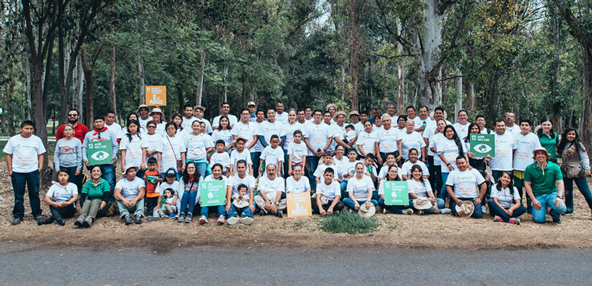 Más de 75 voluntarios Xignux reforestaron una hectárea del Parque Tangamanga, ubicado en San Luis Potosí.