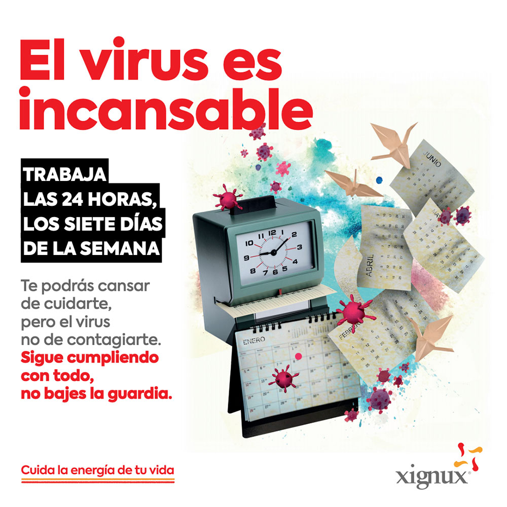 El virus es inalcansable