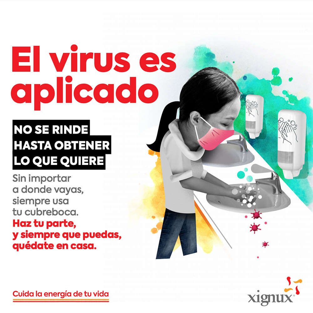 El virus es aplicado