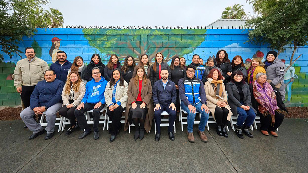 Viakable, empresa Xignux, líder en la fabricación y comercialización de conductores eléctricos, inauguró hoy un mural comunitario en uno de los muros perimetrales de su planta fundadora