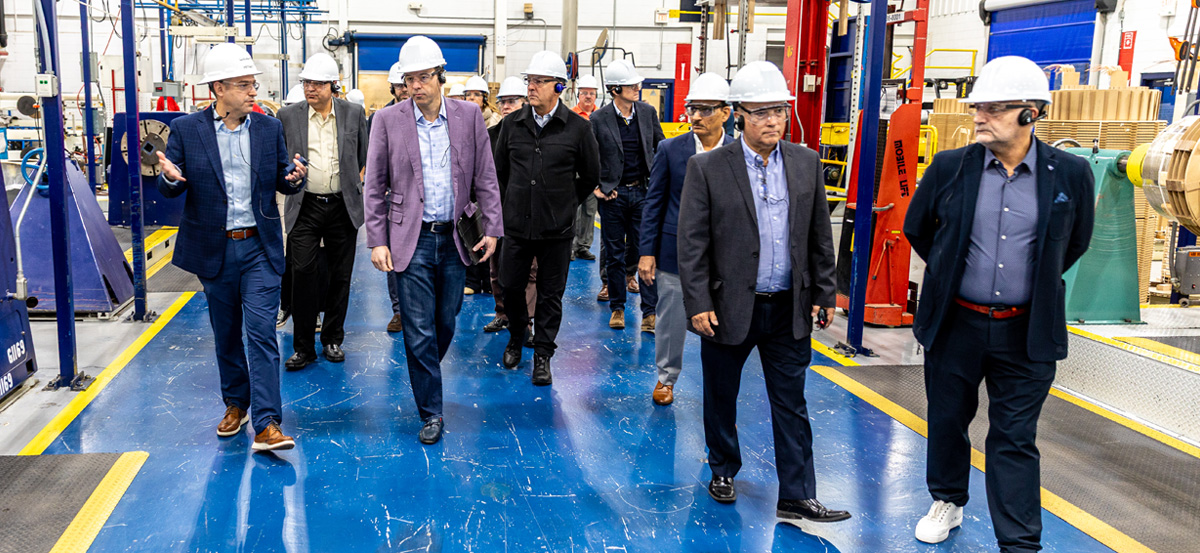 Líderes de GE Vernova y Xignux recorrieron plantas en México y EE. UU. en el marco de la próxima integración de Prolec.